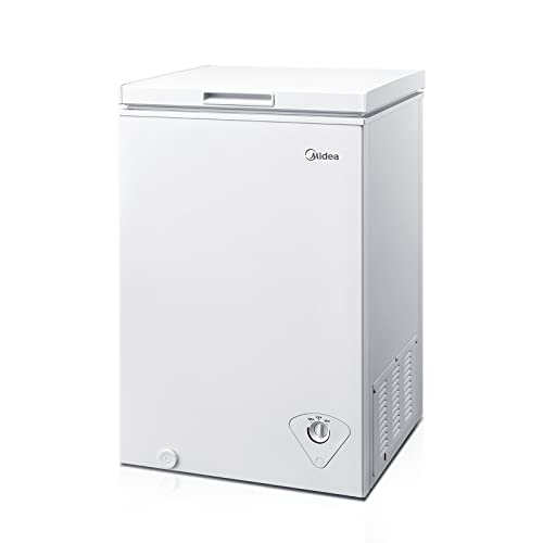 Midea MRC04M3AWW Single Door 3.5 Cubic Feet Chest Freezer