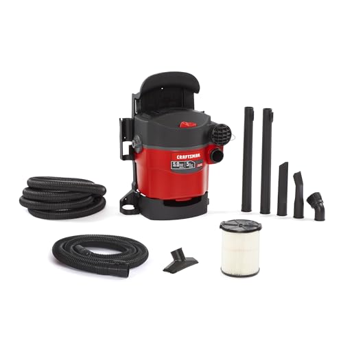 Craftsman 5 Gallon Wall-Mounted Shop Vacuum