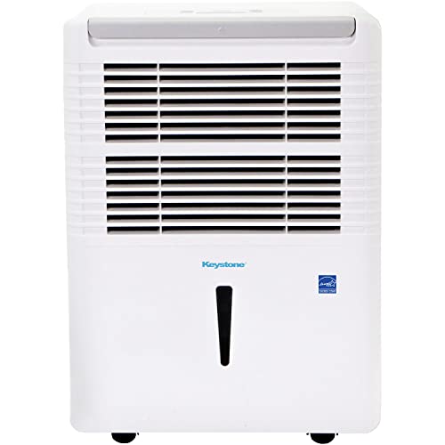 Keystone KSTAD50B Energy Star 50-Pint Portable Dehumidifier