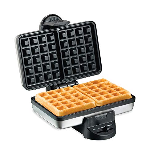Hamilton Beach 2-Slice Non-Stick Belgian Waffle Maker