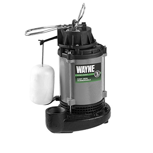 WAYNE CICDU800 Heavy Duty Cast Iron Submersible Sump Pump
