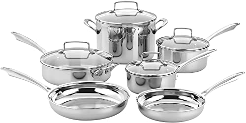 Cuisinart Piece Stainless Steel Cookware Set