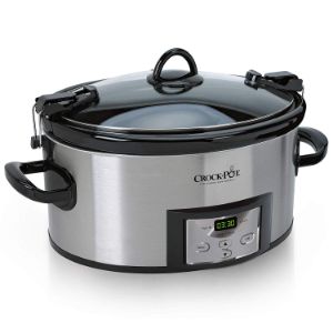 Crock-Pot 6-Quart Cook & Carry Oval Programmable Slow Cooker