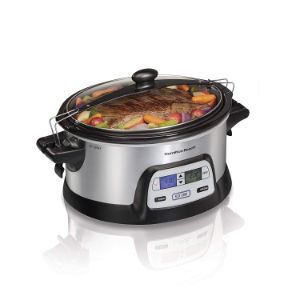 Hamilton Beach Stay or Go Portable 6-Quart Programmable Slow Cooker