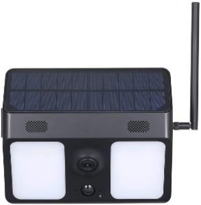 EVERSECU Solar Camera Flood Light